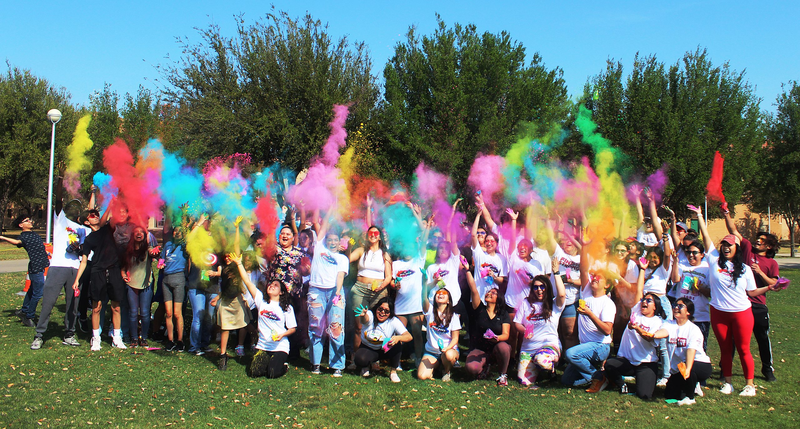 FEATURES: Holi adds color to campus – The Bridge News