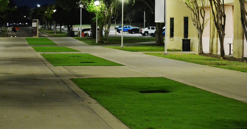 NEWS: Campus switches grass portions to artificial turf