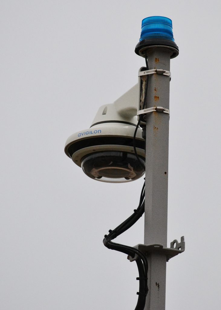 Campus security camera